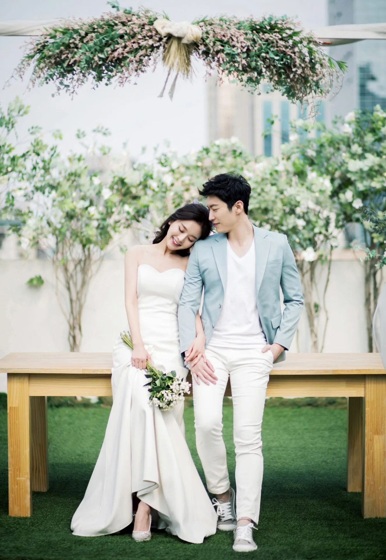 2016 Kuho new sample white 韩国婚纱照 photos - 7