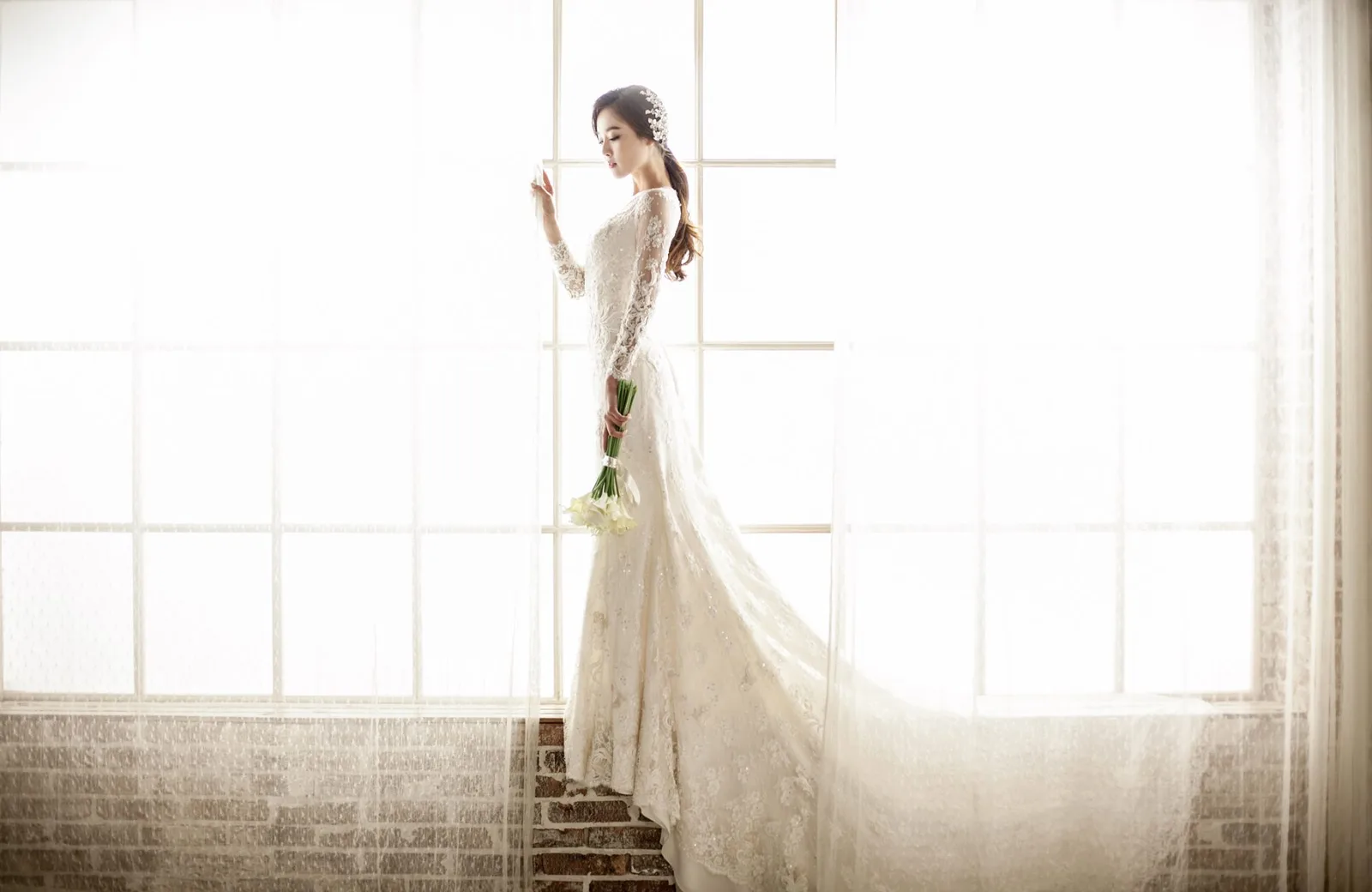 2016 Kuho new sample white 韩国婚纱照 photos - 31