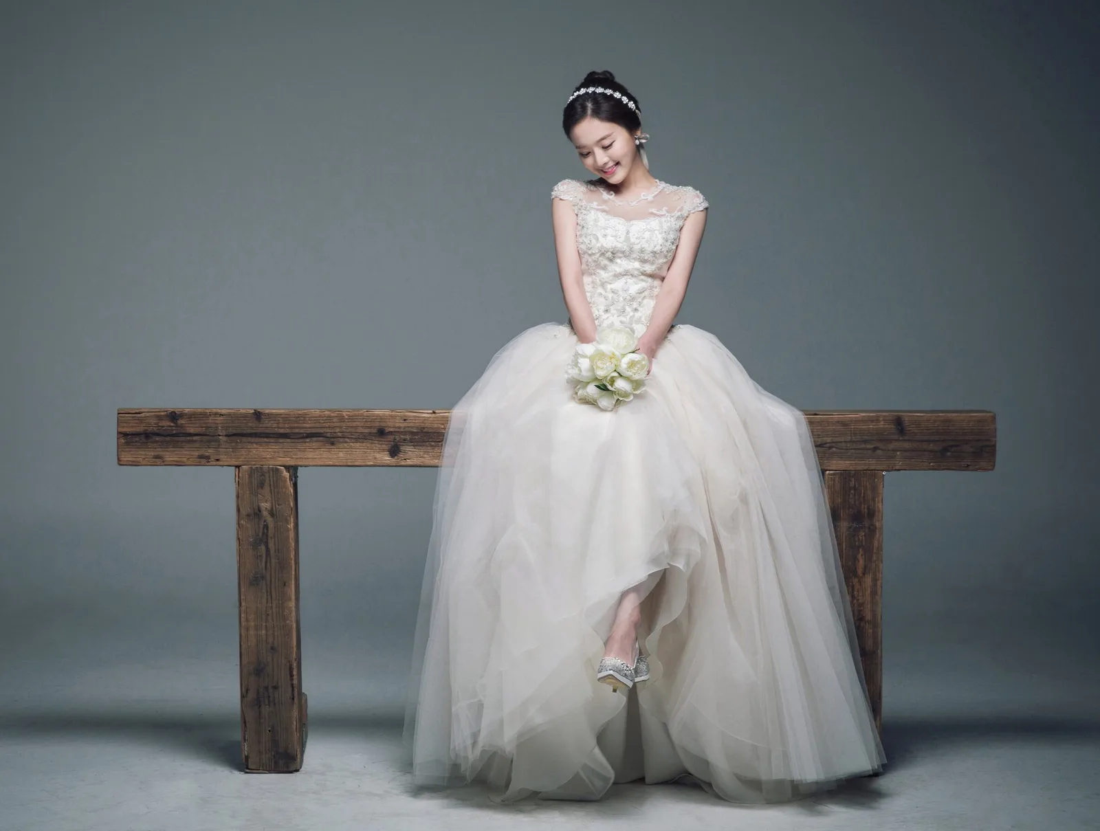 2016 Kuho new sample white 韩国婚纱照 photos - 35