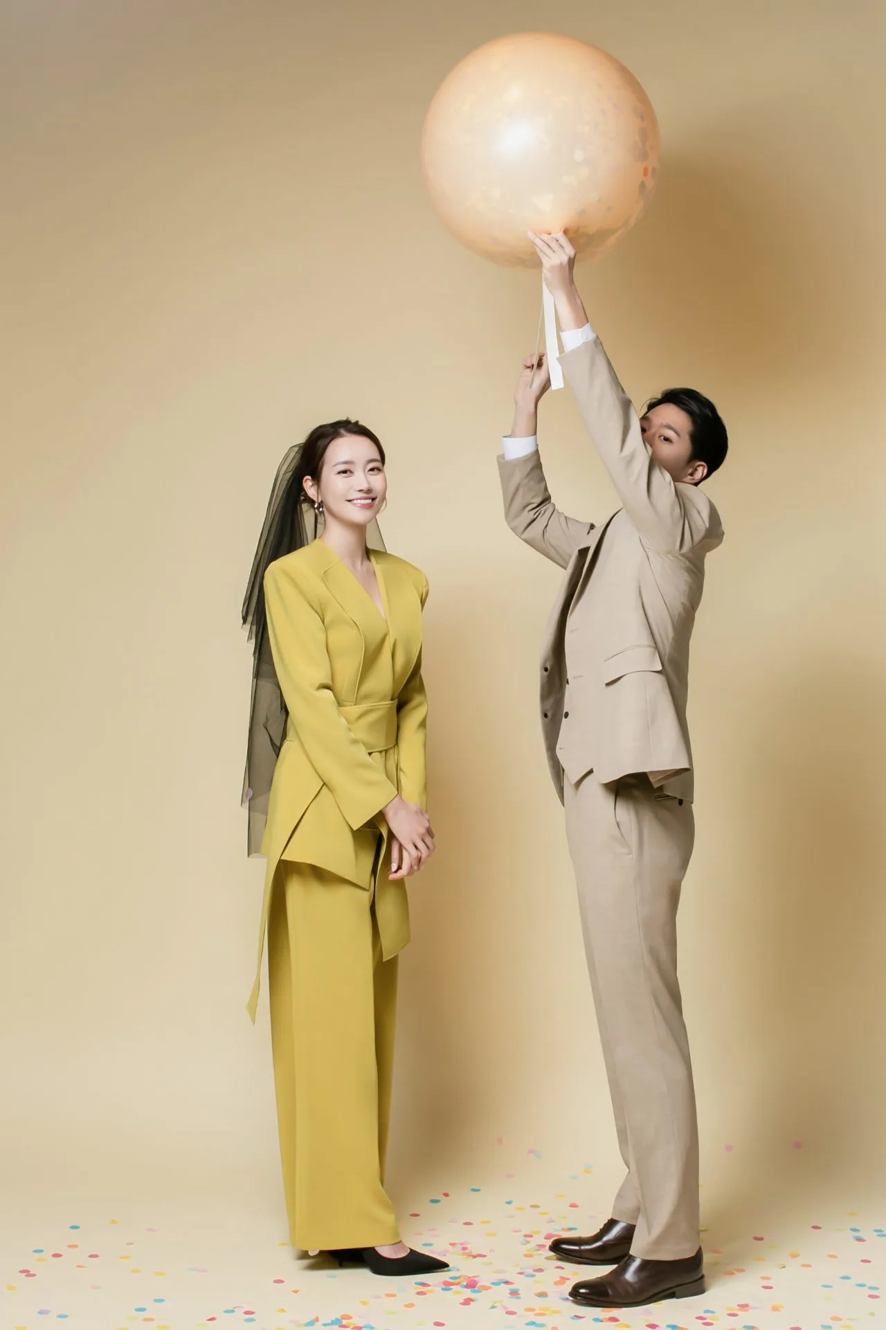 2022 spring sample 韩国婚纱照 photos